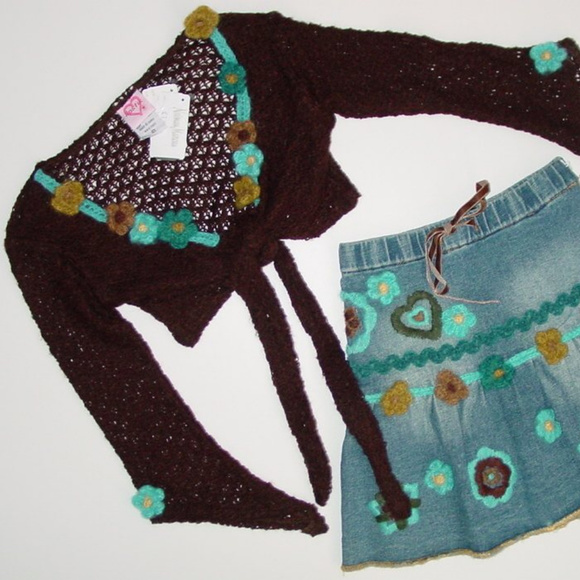 NWT Lipstik Girls Skirt Outfit, sz 4T - Picture 2 of 3